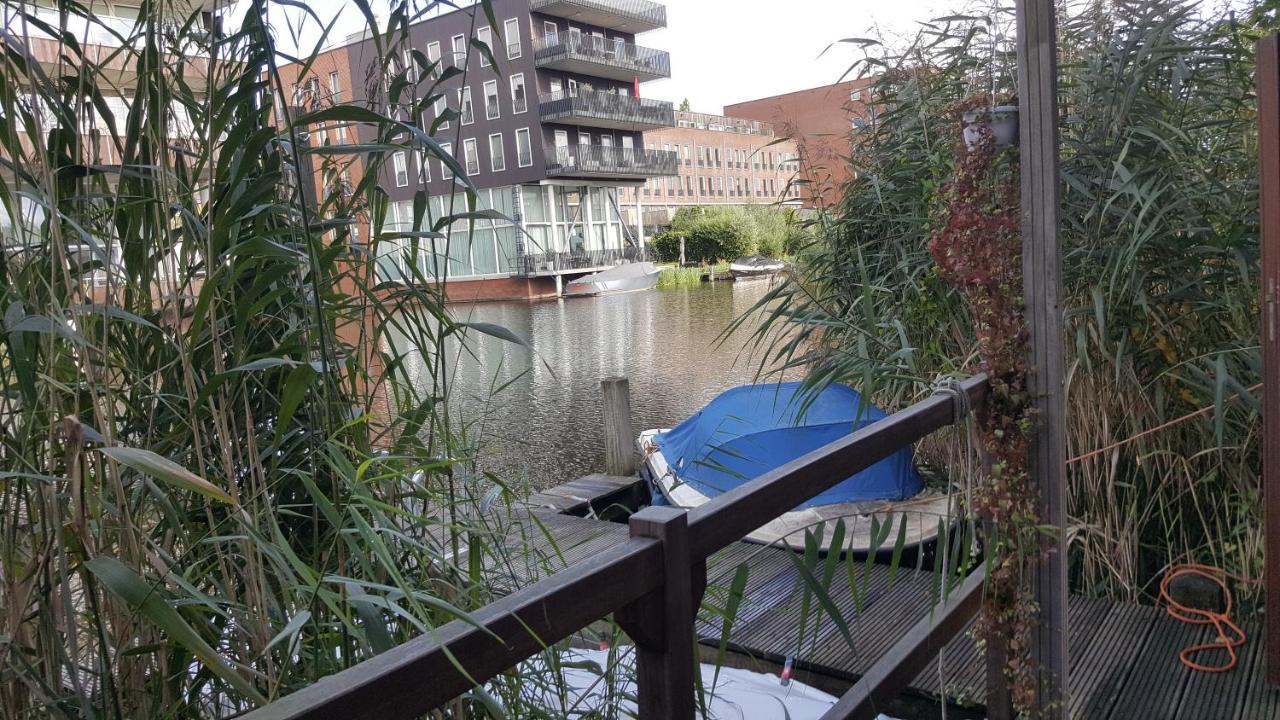 Great Canal Studio - Water View & Free Parking Amsterdam Dış mekan fotoğraf